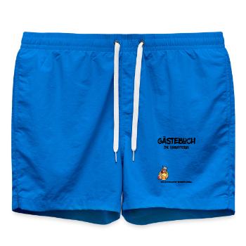 39. Geburtstag | Gästebuch Design - Badeshorts - Cobalt blue - Vorne