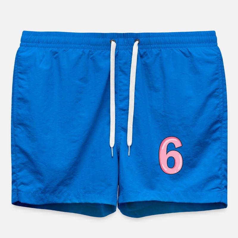 Numéro 6 Numéro - Short de bain - cobalt blue