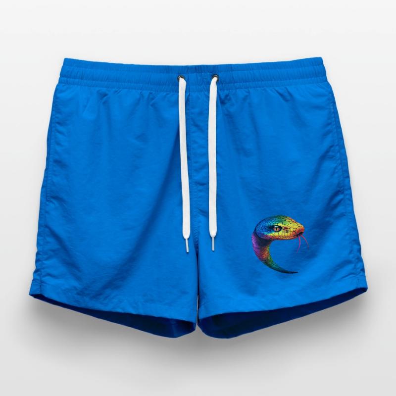Serpent Python Cobra Mamba Serpent à sonnettes Serpent Short de bain