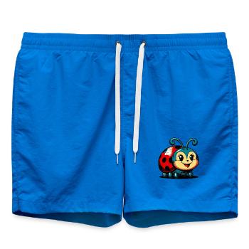 Ladybird - Swim Trunks - cobalt blue - Front - AI Model Male 185 light (185cm)