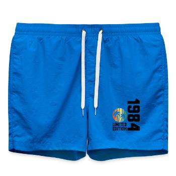 1984 Limitierte Auflage zum 40-jährigen Jubiläum Vintage - Badeshorts - Cobalt blue - Vorne