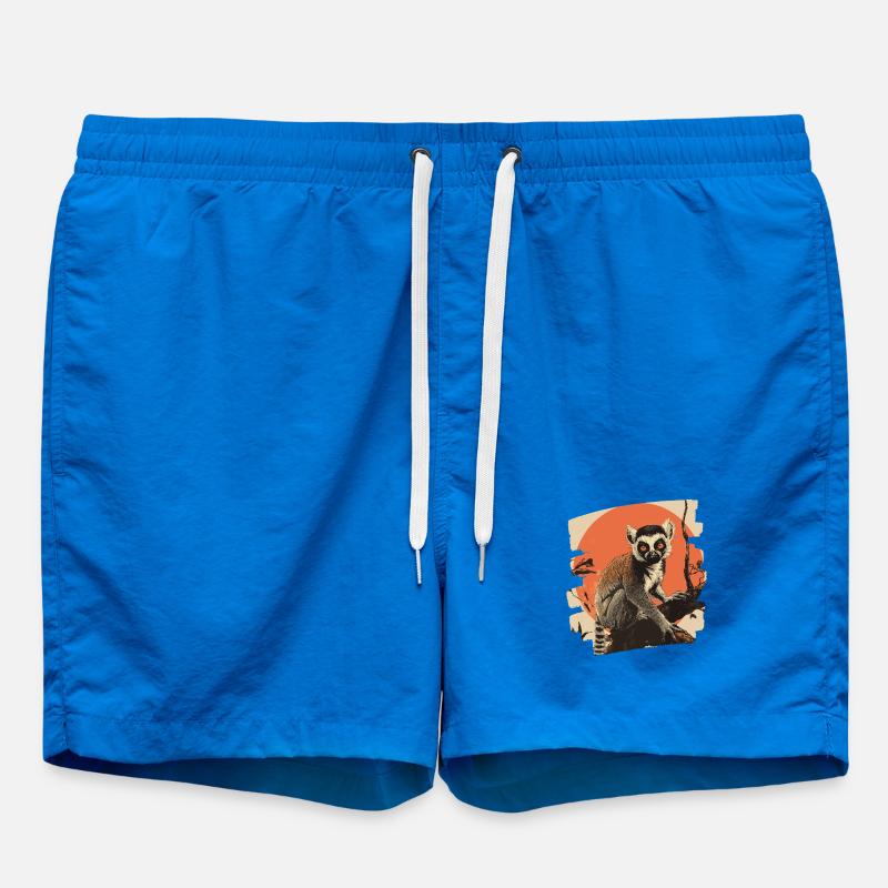 Lemur - Swim Trunks - cobalt blue
