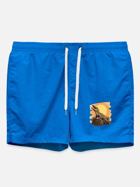 Crocodile Rétro - Short de bain - cobalt blue