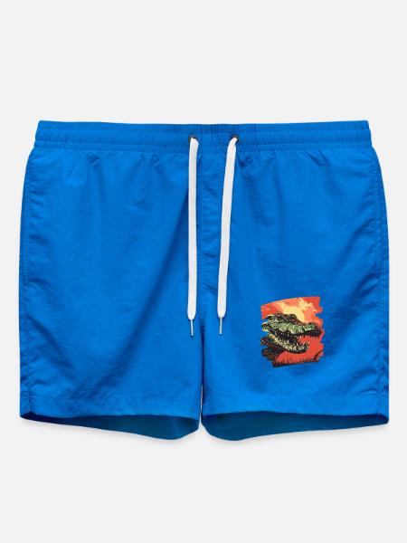 Crocodile - Swim Trunks - cobalt blue