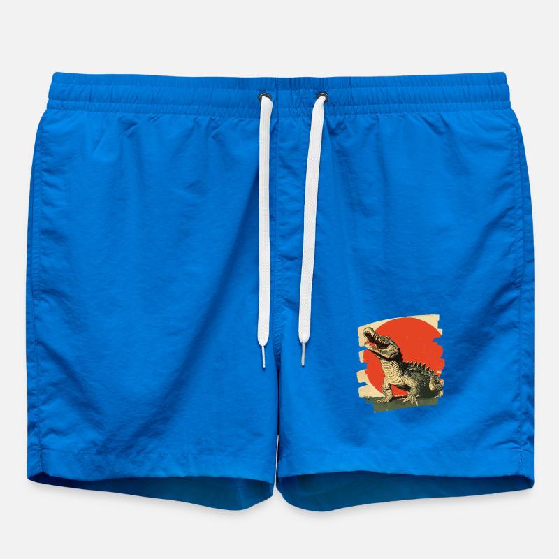 Crocodile - Swim Trunks - cobalt blue