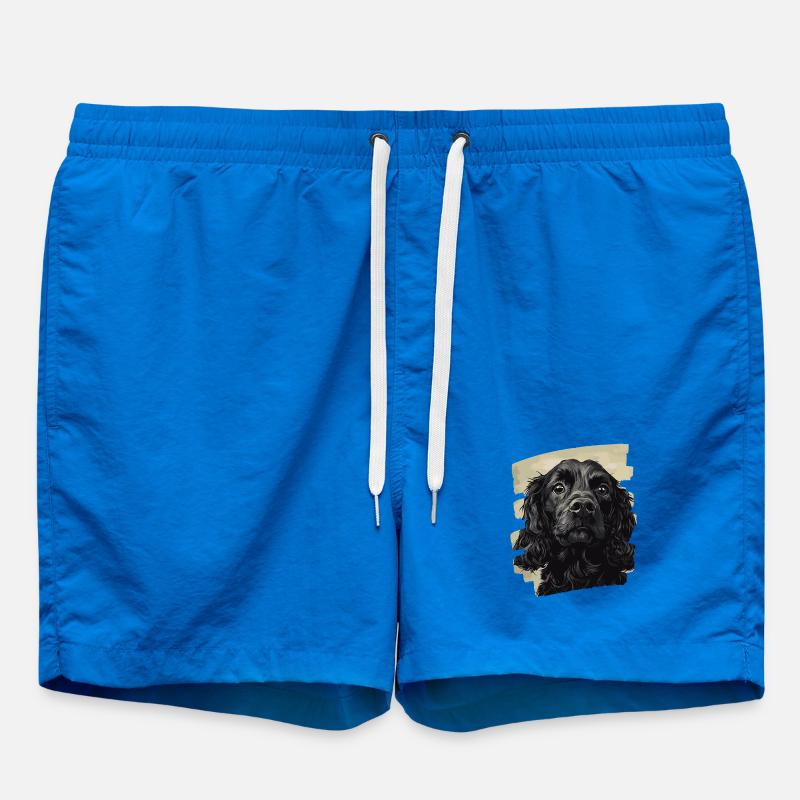 Cocker Spaniel - Short de bain - cobalt blue