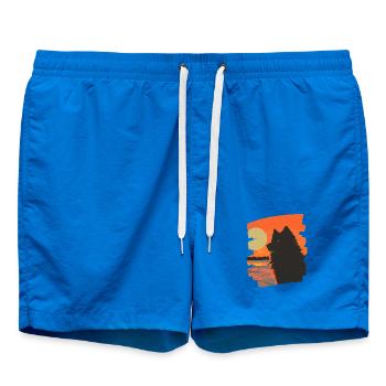Laponie finlandaise - Short de bain - cobalt blue - Devant