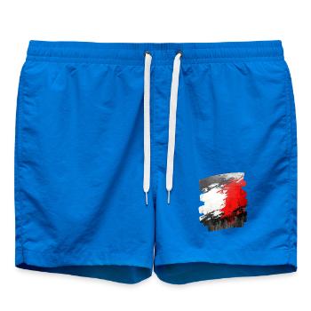 Drapeau polonais Pologne Polska - Short de bain - cobalt blue - Devant