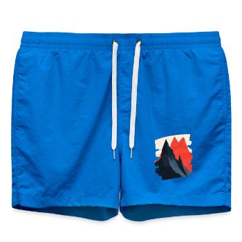 Berge Klettern Kletterer Wandern - Badeshorts - Cobalt blue - Vorne