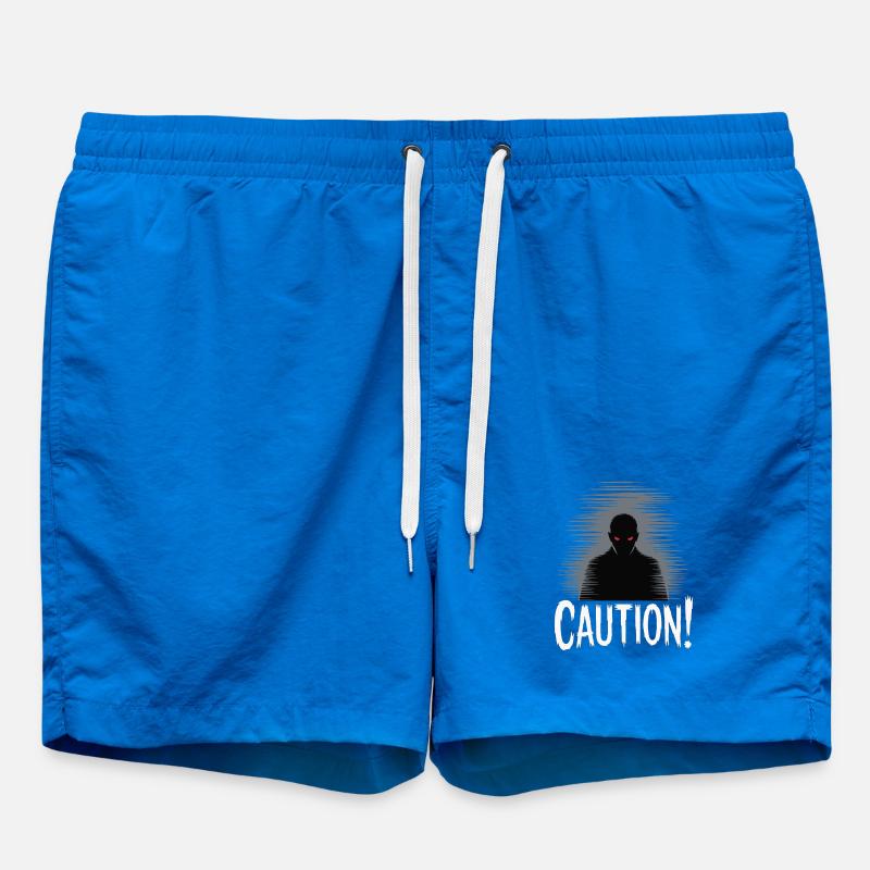 Graphique d'avertissement Dark Shadow - Short de bain - cobalt blue