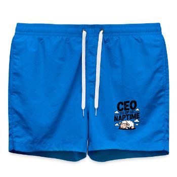 CEO of Naptime - Swim Trunks - cobalt blue - Front