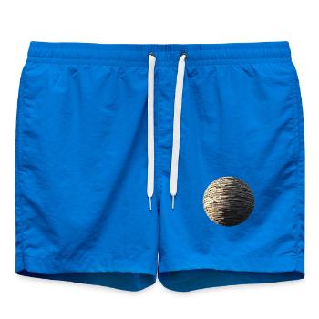 Stone Sphere - Swim Trunks - cobalt blue - Front