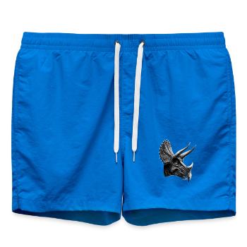 Triceratops Dinosaure Dinos Triceratops Dino - Short de bain - cobalt blue - Devant