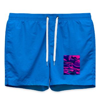 Holographic Flow - Dark Blue Purple Edition  - Badeshorts - Cobalt blue - Vorne