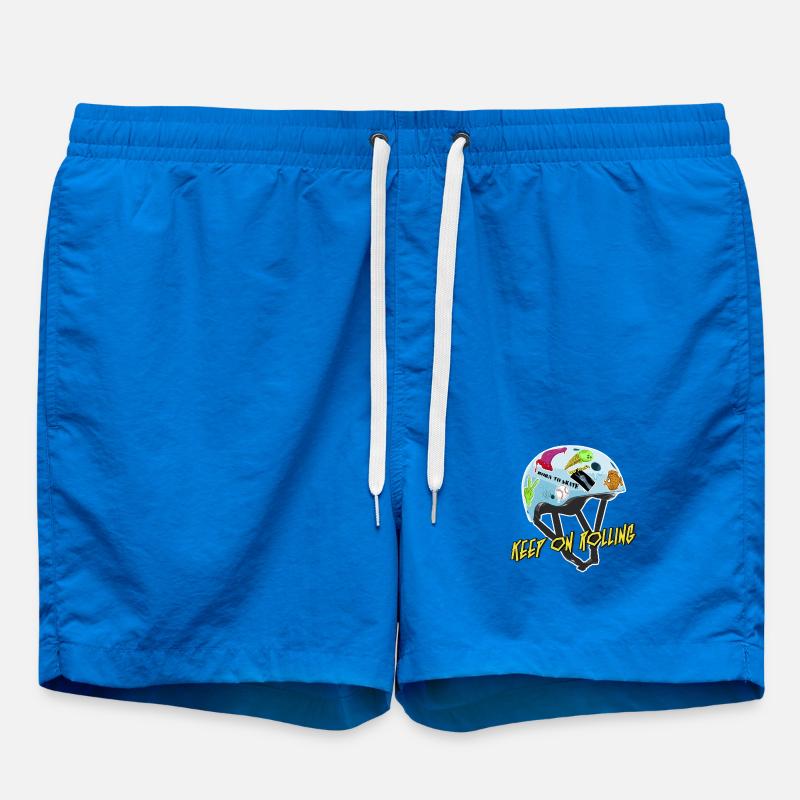 Fille patineuse - Short de bain - cobalt blue