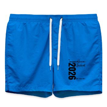 Hen Party 2026 Please sign! - Swim Trunks - cobalt blue - Front