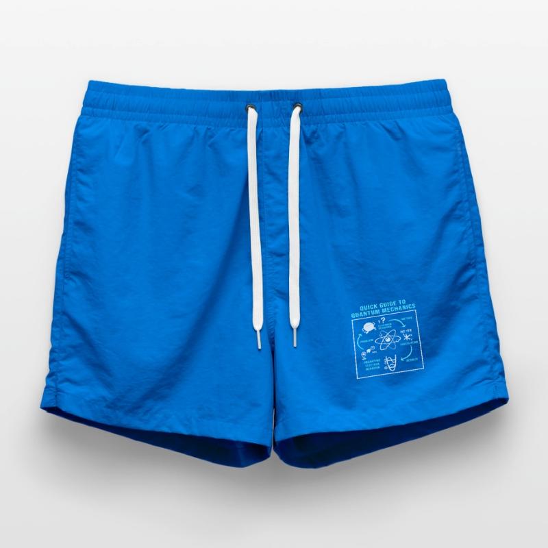 Quantenphysik Quanten Physik Quantensprung Badeshorts