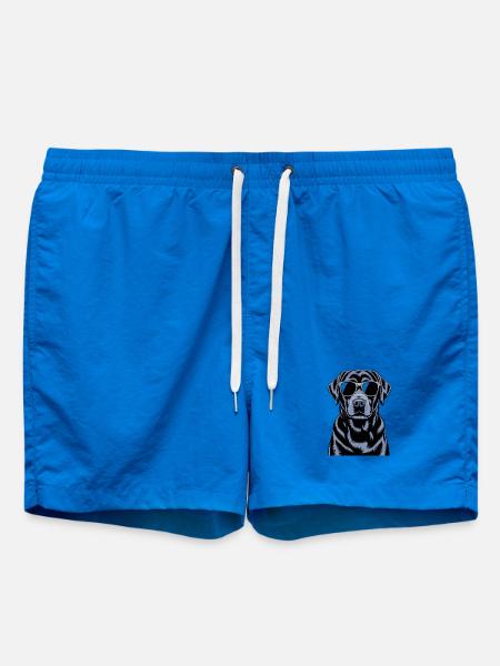 Labrador noir - Short de bain - cobalt blue