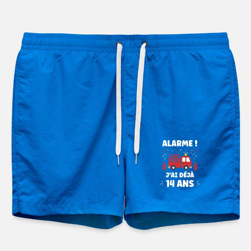Alerte 14 ans Camion Pompier - Short de bain - cobalt blue
