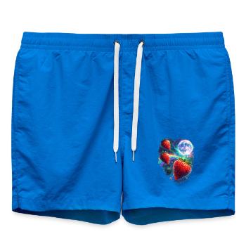 Fraises cosmiques à la lumière des étoiles - Short de bain - cobalt blue - Devant