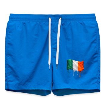 Drapeau irlandais couleur colorée - Short de bain - cobalt blue - Devant