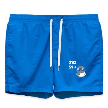 60 ans - Short de bain - cobalt blue - Devant