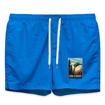 Zero-G Jäger | Achterbahn Thrill - Badeshorts - Cobalt blue - Vorne