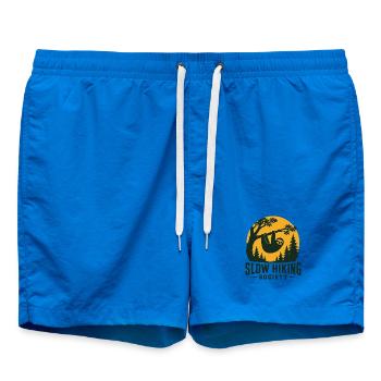 Langsam wandernde Faultheit - Badeshorts - Cobalt blue - Vorne