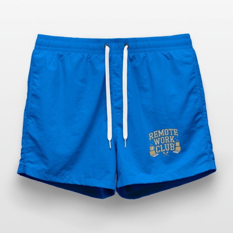 Remote Work Club Web Developer Remote Developer Swim Trunks
