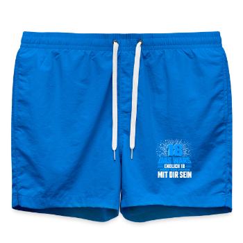 Das Wars endlich 18 Jahre alt - Badeshorts - Cobalt blue - Vorne