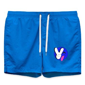 Smile_blue - Badeshorts - Cobalt blue - Vorne - AI Model Male 185 light (185cm)