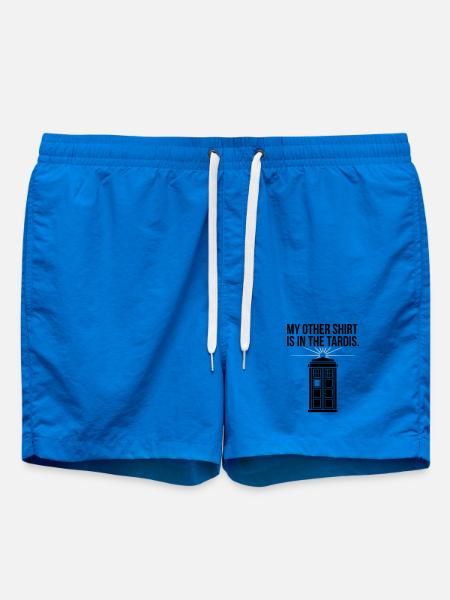 My Other Shirt Is In The Tardis - Badeshorts - Cobalt blue