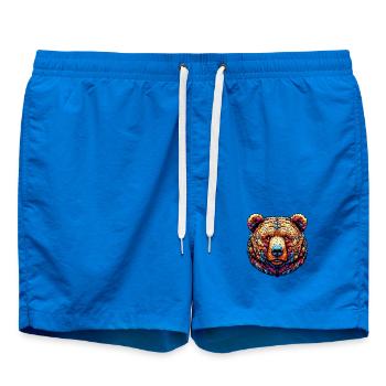 Ours - Short de bain - cobalt blue - Devant - AI Model Male 185 light (185cm)