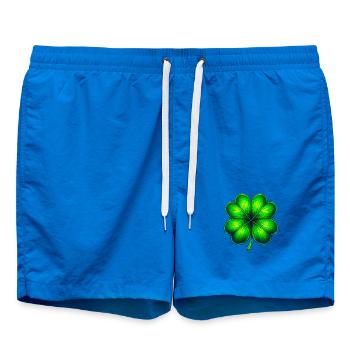Trèfle à quatre feuilles - Short de bain - cobalt blue - Devant - AI Model Male 185 light (185cm)