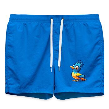 Blue Bird - Swim Trunks - cobalt blue - Front