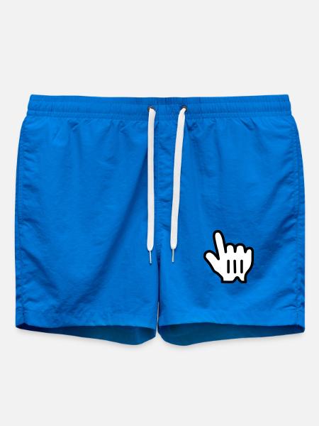 pointinghand - Swim Trunks - cobalt blue