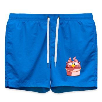 NIGHT OWL CLEANING DAY - Swim Trunks - cobalt blue - Front