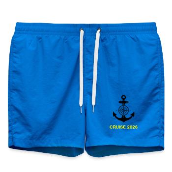 Croisière 2026 Anchor Compass - Short de bain - cobalt blue - Devant