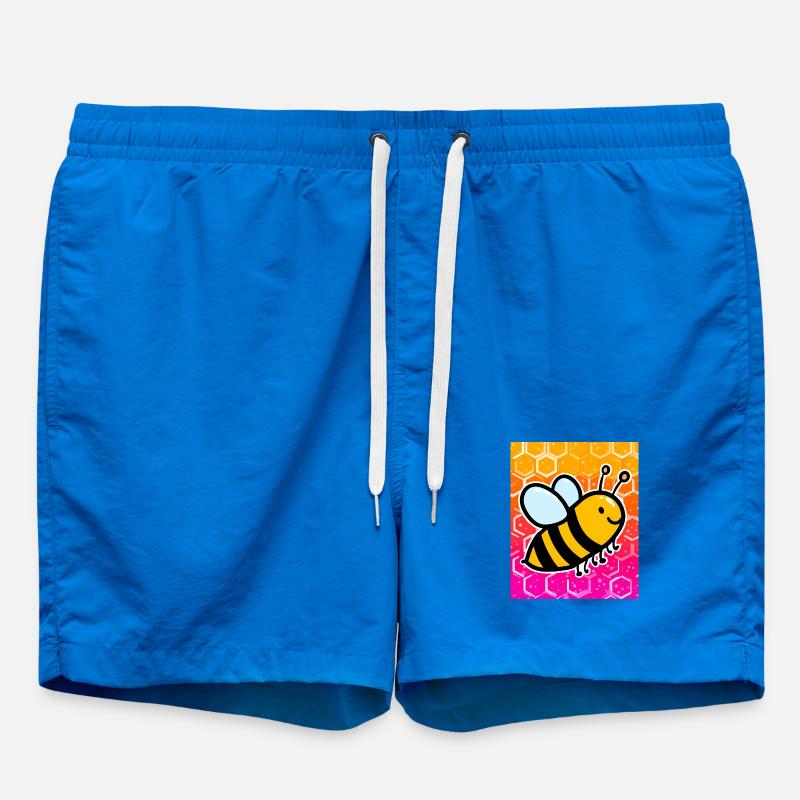 bee - Swim Trunks - cobalt blue