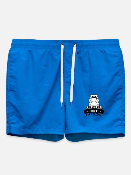 hippo_dj_design2 - Short de bain - cobalt blue