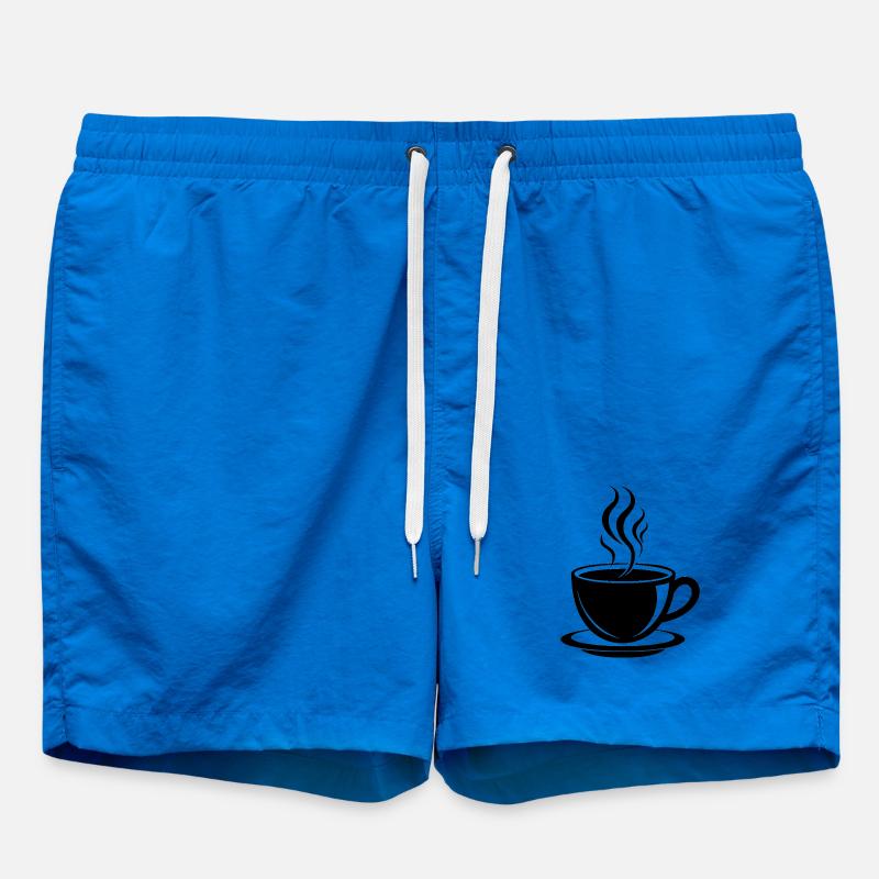 Coffee cup - Swim Trunks - cobalt blue