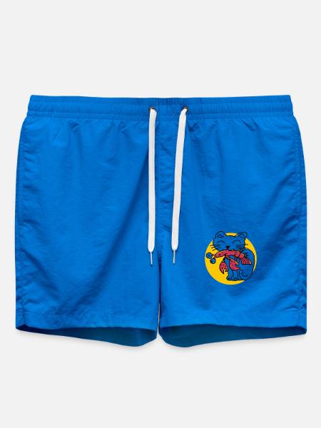 CancerCat - Badeshorts - Cobalt blue