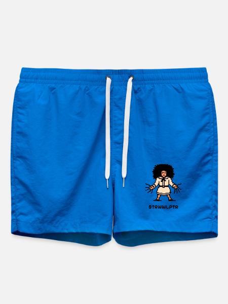 Der 8-bit Struwwelpeter - Badeshorts - Cobalt blue