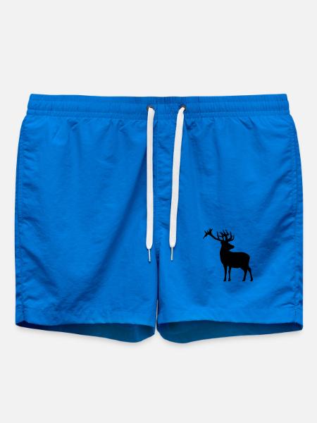 deer - Swim Trunks - cobalt blue