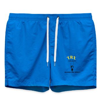 TRL Ringe Akrobatik Silhouette - Badeshorts - Cobalt blue - Vorne - AI Model Male 185 light (185cm)