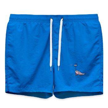 ahoi, maritim - Badeshorts - Cobalt blue - Vorne - AI Model Male 185 light (185cm)
