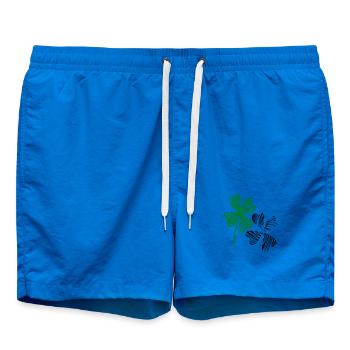 Trèfles, bonheur - Short de bain - cobalt blue - Devant - AI Model Male 185 light (185cm)