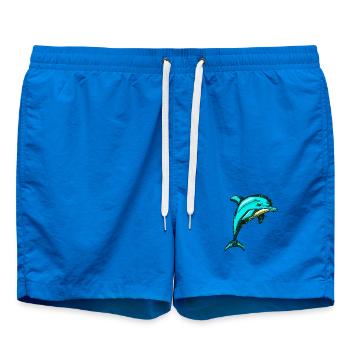 Dauphin - Short de bain - cobalt blue - Devant - AI Model Male 185 light (185cm)
