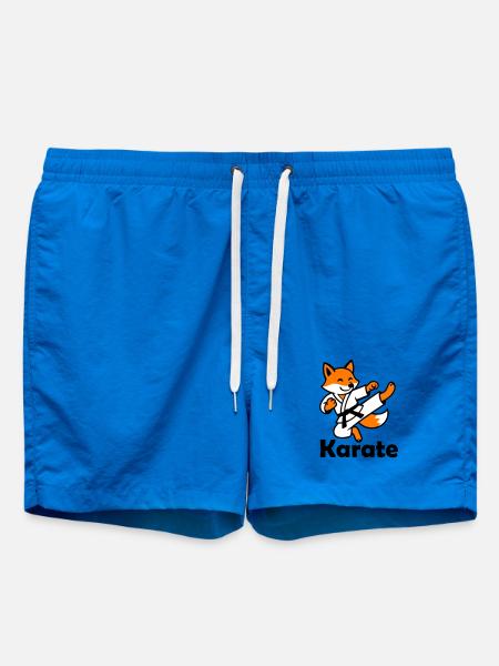 Karate Fox - Swim Trunks - cobalt blue