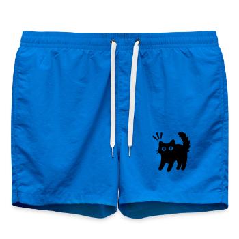 Chat Chat - Short de bain - cobalt blue - Devant - AI Model Male 185 light (185cm)